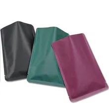 200 шт домашняя матовая Сумочка цветная Алюминиевая фольга мешок косметические Упаковочные пакеты для масок цветок чай кофе порошок Пробивной карман на заказ