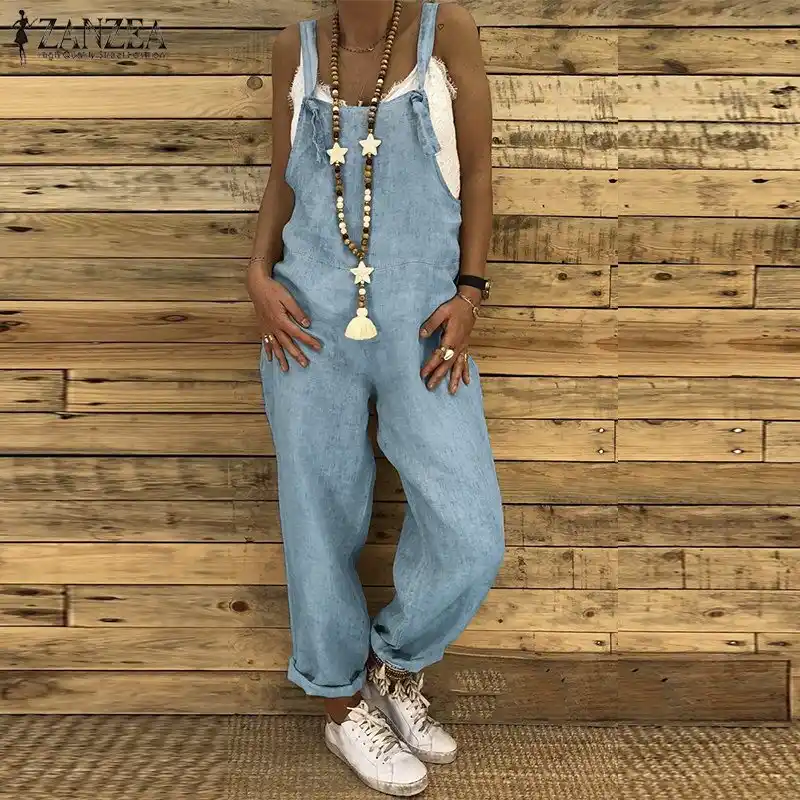 Zanzea dungarees Clearance