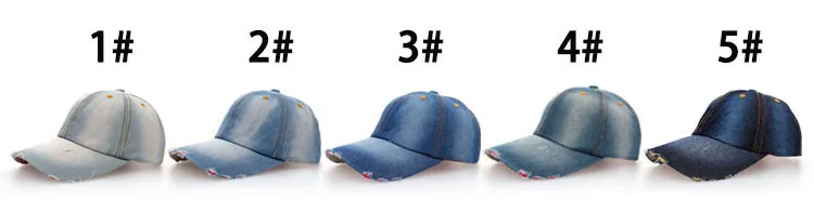 Leisure Cross Cap Rhinestones Star Jean Cotton Caps Baseball Cap B215