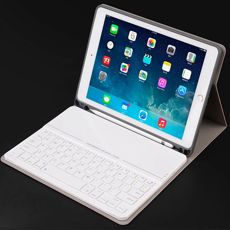 

11-Inch Tablet Ultra-Thin Bluetooth Keyboard Case, Abs Material Button, Smooth And Flexible, With Built-In Pen Tray For pad P