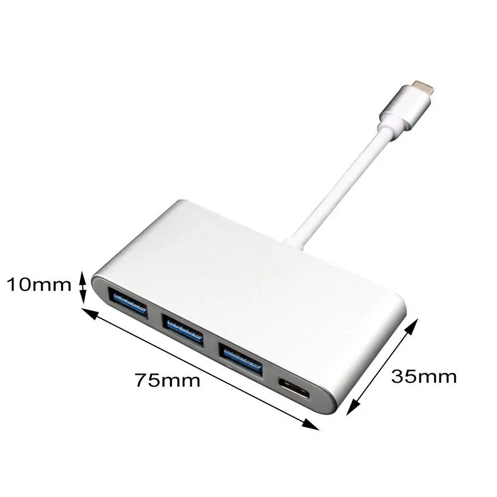 TTKK 4в1 USB 3 1 type C до 0 зарядный порт концентратор адаптер конвертер данных| |
