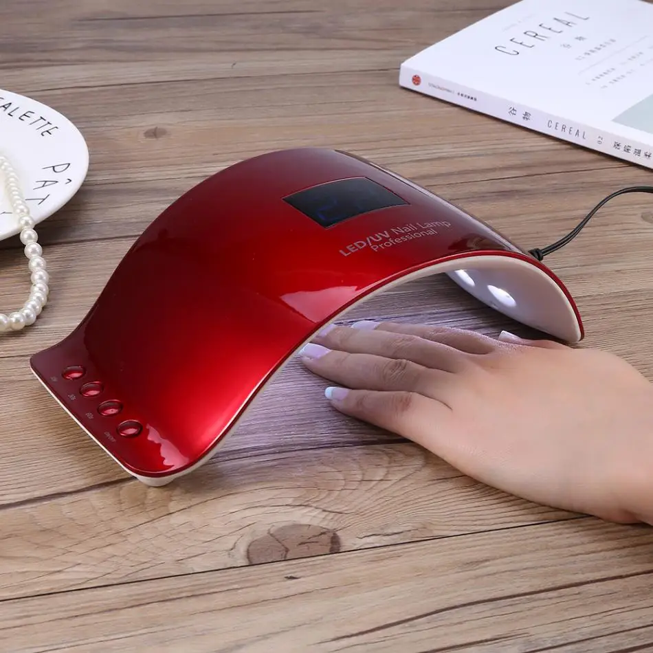 

12W UV LED Nail Lamp Nail Dryer 12LEDS with Smart Sensor Manicure Machine for Nail Gel Polish Curing Drying Tools