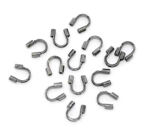 DoreenBeads 200 Gunmetal Проводные защитные провода 5x5 мм (B10050) yiwu | Украшения и аксессуары