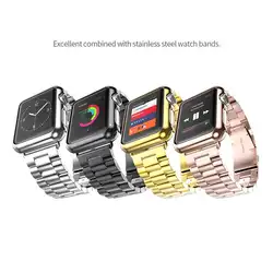 Ультра-тонкий покрытие металлом PC часы чехол Защитный Shell Экран протектор всего тела чехол для Apple Watch Series 1/2 38/42 мм
