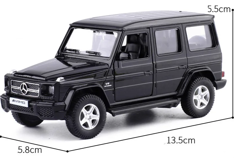  1: 36 Mercedes benz G63 Alloy Car Model Pull Back Die-cast Vehicles Play Toys Children's Favor Gift
