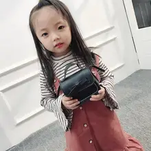 Дети обувь для девочек милые сумочки с бантом из искусственной кожи плеча Мини Crossbody клатч