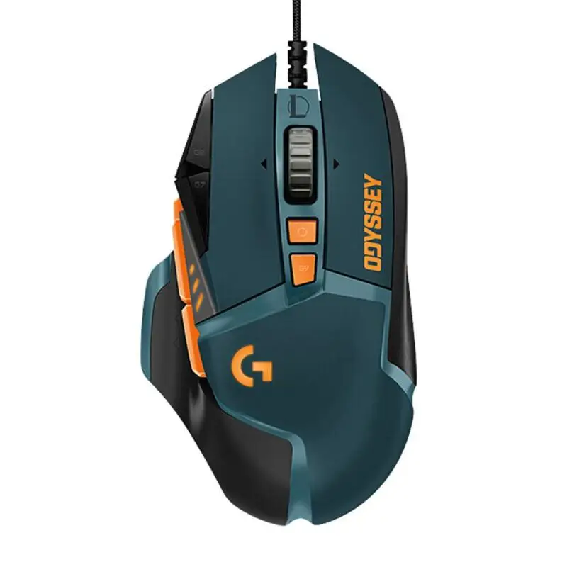 

Logitech G502 Hero Gaming Mouse Programmable Mechanical Main Button RGM 16000DPI Gamer Wired Mice For Chrome OS MacOS 10 /11