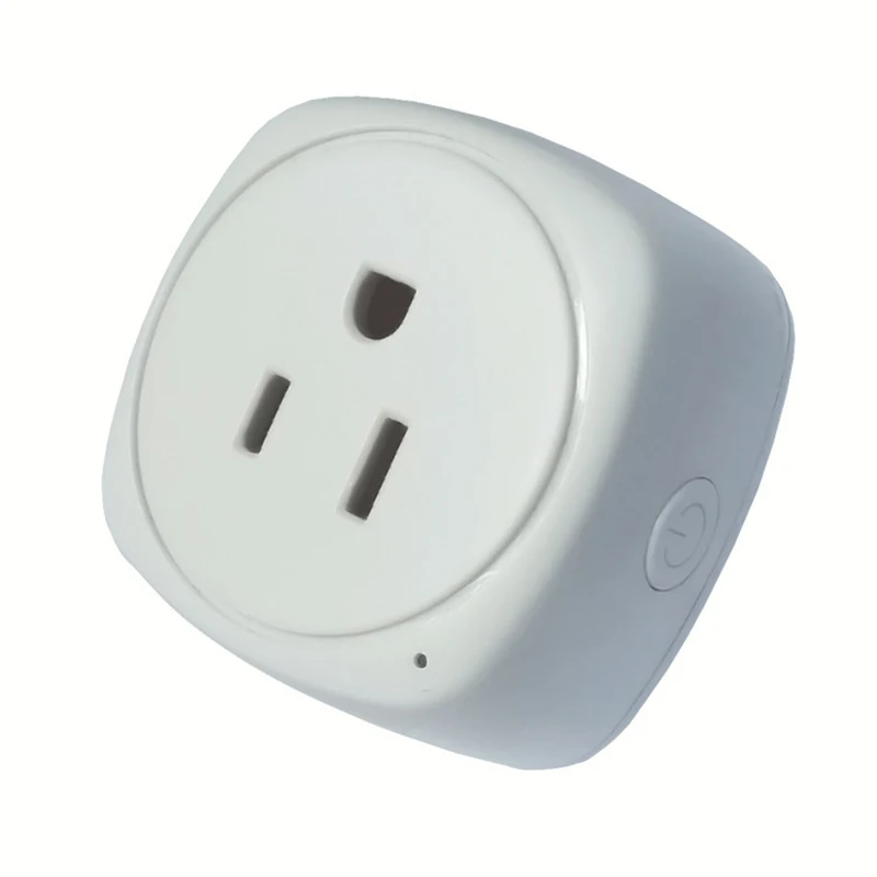 Мини Wi-Fi Smart Plug Outlet, голосовое управление Alexa пульт дистанционного управления таймером (US Plug)