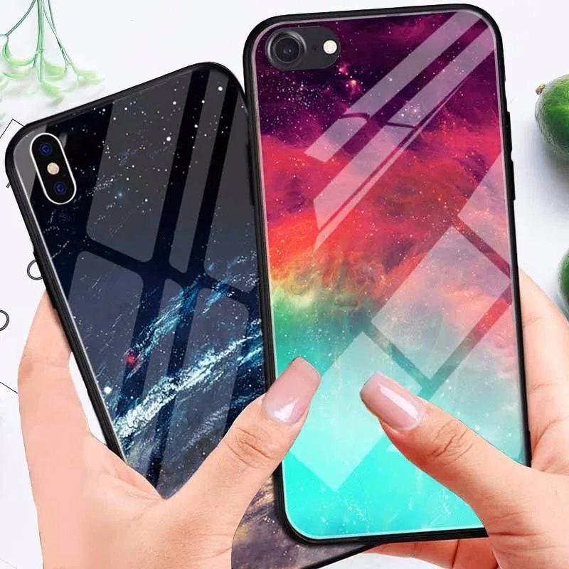

Luxury Phone Cover For Iphone Xs Max Case Marble Space Shell For Iphone Xs Max Case Marble Star Glitter For Iphone 6 7 8 X Xr Xs