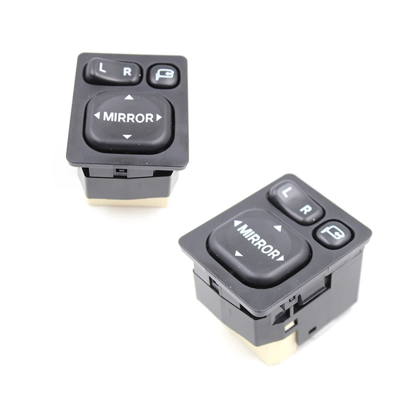 

9 Pin Car Outside Plastic Rear View Mirror Power Switch Button Control 84872-52040 84870-0P010 Fit for Toyota Camry Rav4