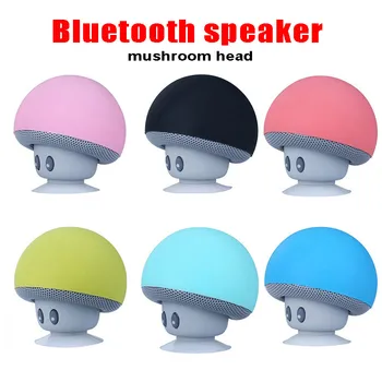 

Cute Design Cartoon Mushroom Wireless Bluetooth Speaker Mini Outdoor Portable Stereo Bluetooth Speaker for iPhone Xiaomi