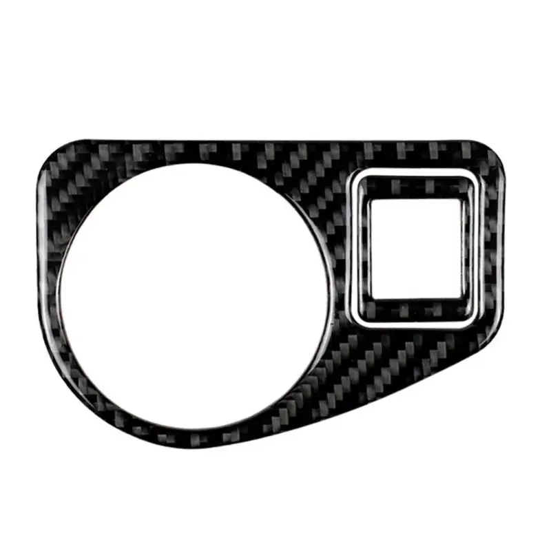 

Carbon Fiber Headlight Switch Cover Trim Car Styling 110*74mm for Golf 7 2013-2017 Automotive Interior Stickers Car Accessories