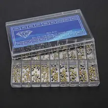 18 размеров часы украшения Запчасти Запасные часы со стразами инструмент для ремонта, аксессуары Запчасти для часов инструменты для часовщиков