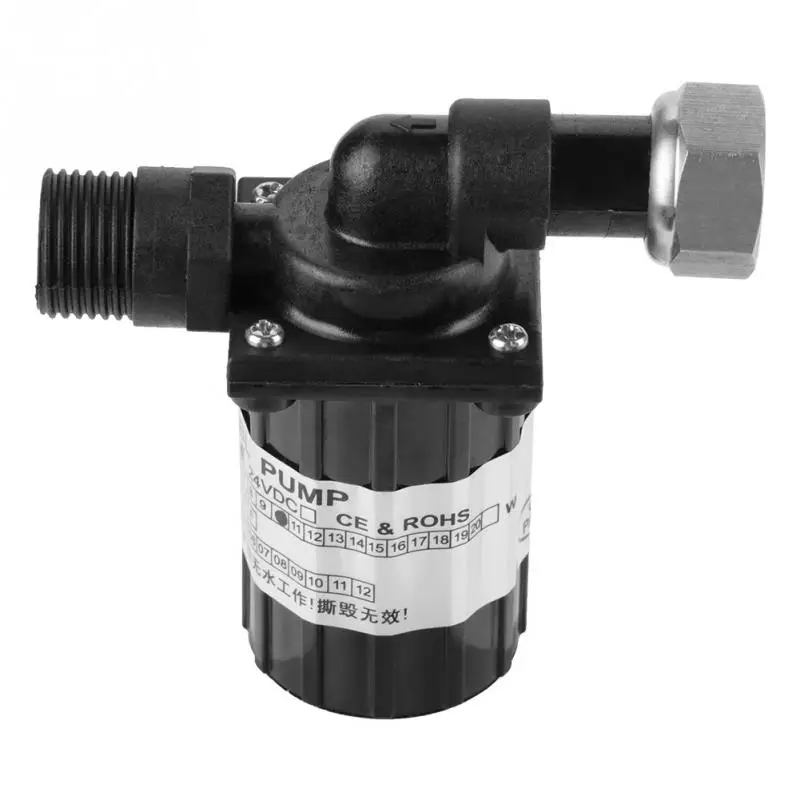 DC 12V 10W Бесщеточный Водяной насос высокая термоустойчивость циркуляция низкий