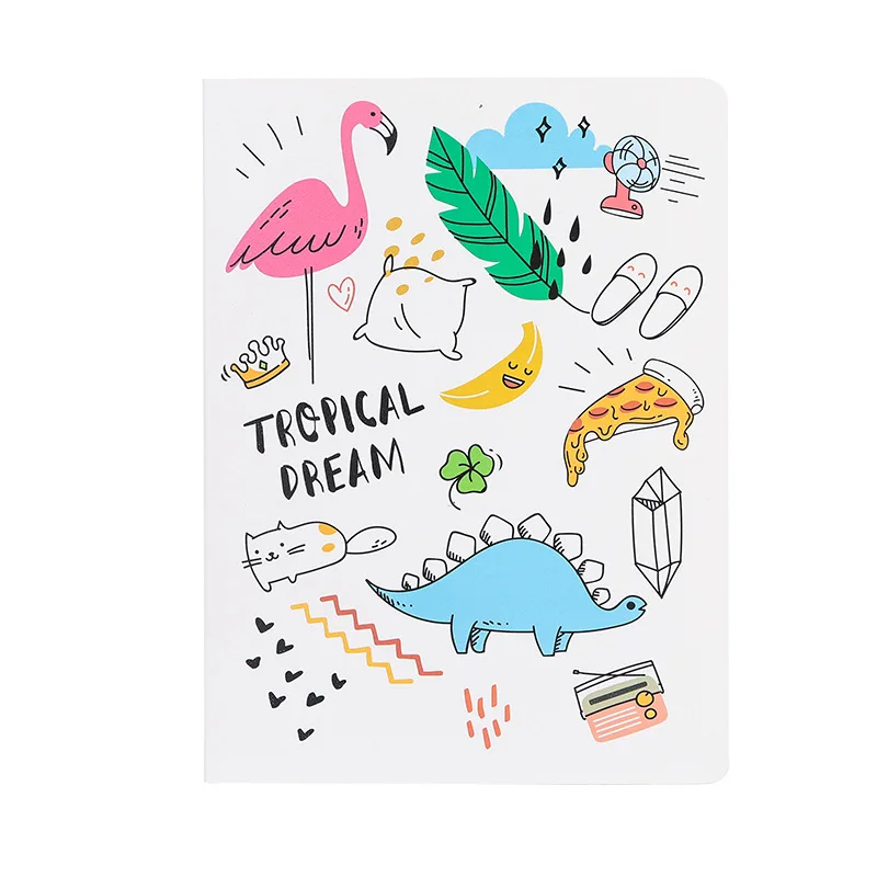 

2019 Agenda Planner Dairy Note Book Notepad Office Supplies B5 Lovely Ruled Notebook School Supplies Soft Cover Diary Planner