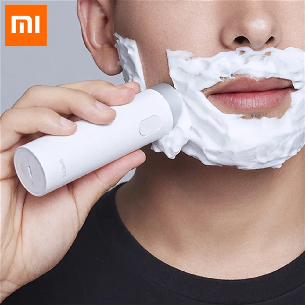 

Original Smate Razor Three-Leaf Inner Cutter Head Flexible Knife Net Shaver Low Noise Wet And Dry USB Charging Razor