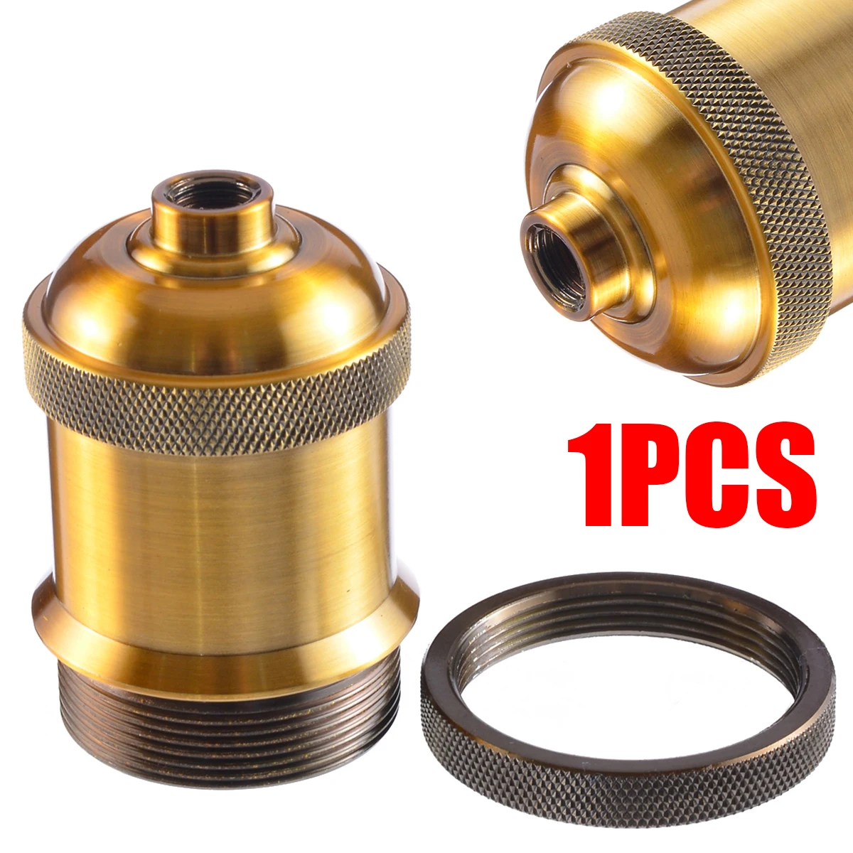 Vintage Lamp Base Holder Pendant Bulb Light Screw Socket Lamp Bases for