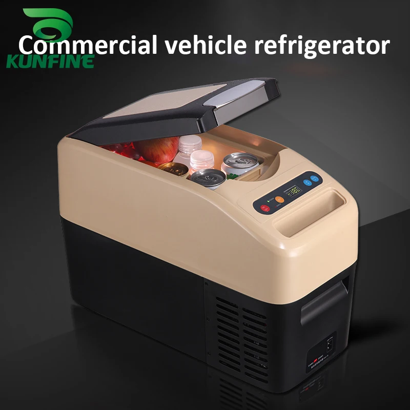 ^Cheap 12V/24V DC Wireless Remote Control Car Refrigerator 16L Multi-Function Fridge Vehicel Protable Refrigerator Freezer Cooler