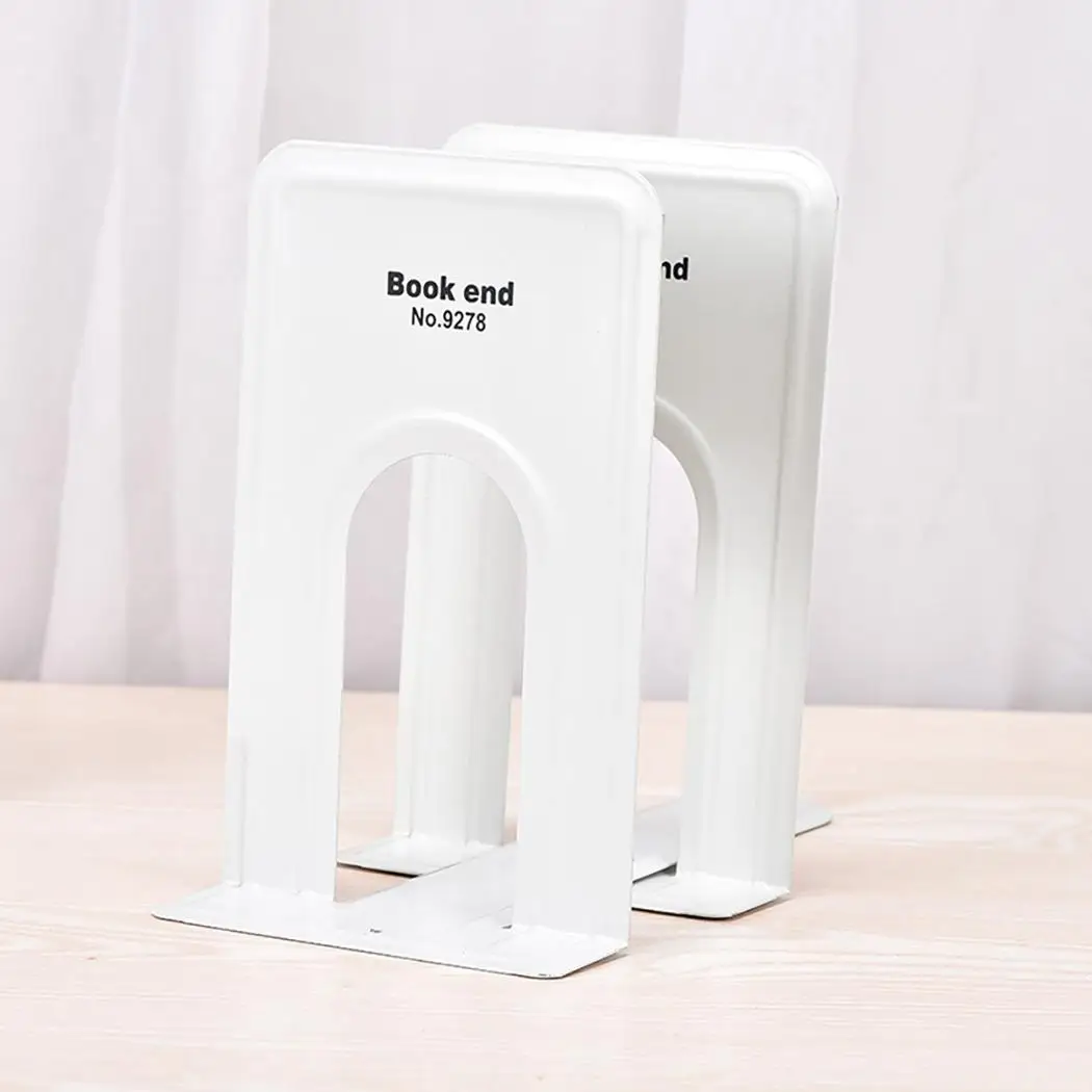 

Durable Book Holder Anti-Skid Office Bookshelf Home Bookend Stand Book Office Accessories