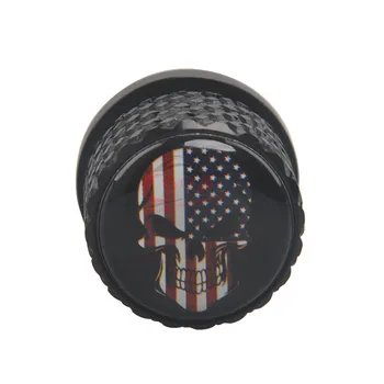 

New Black Motorcycle 6mm American Flag Skull Rear Seat Bolt Screw Fits For Harley Electra Glide 1996-2017 HOT SALE