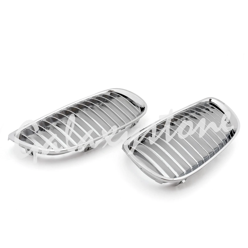 

2Pcs Chrome Front Sport Kidney Grills For BMW 3 Series 2Dr E92 E93