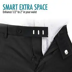Пояс унисекс с удлиненной пряжкой для брюк, джинсовая юбка, крючок для беременных