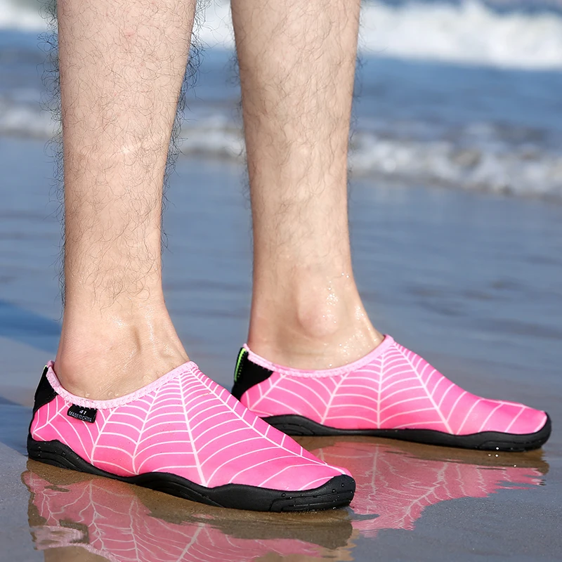TULUO/Лидер продаж; летняя водонепроницаемая обувь для мужчин и женщин; быстросохнущие дышащие пляжные кроссовки для плавания; Спортивная мужская обувь для плавания; обувь унисекс