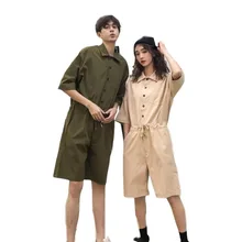 Повседневное спортивный комбинезон мужские короткий рукав ползунки мужские рабочая одежда Спортивная Dropshipping Лето Одна деталь D9067