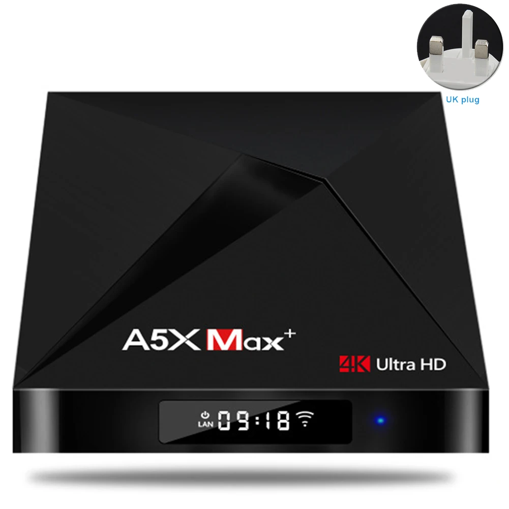 

Multi-language Support HDR Bluetooth Media Player Set Top TV Box Remote Control Wireless Home WIFI 4GB+32GB HDMI For Android 7.1