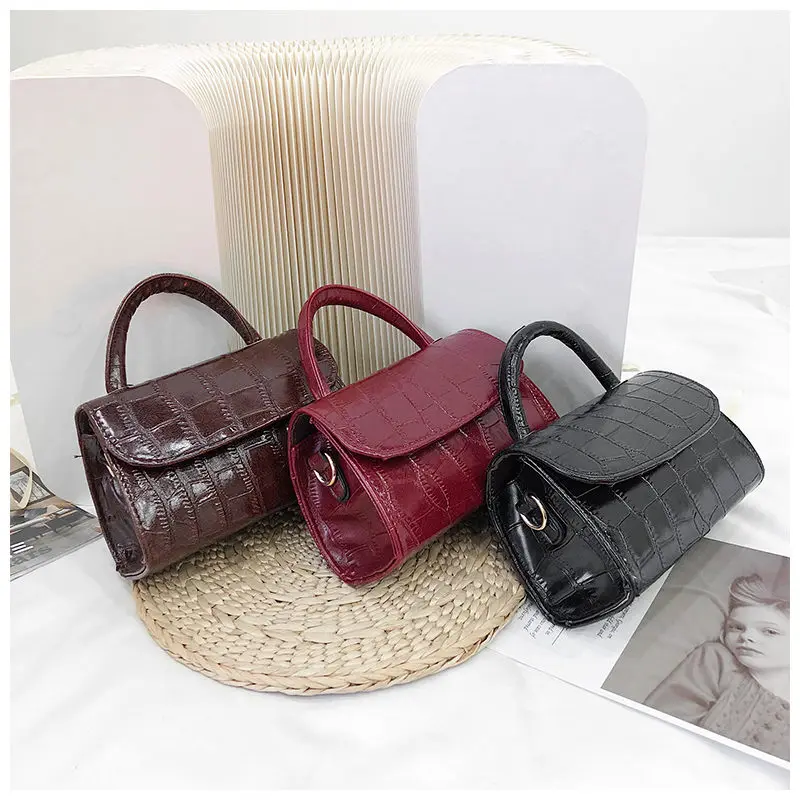 

Bolsa Feminina PU Leather Women's Hand Bag Female Fashion Chain Shoulder Bag Luxury Designer Crocodile Tote Messenger Bags New