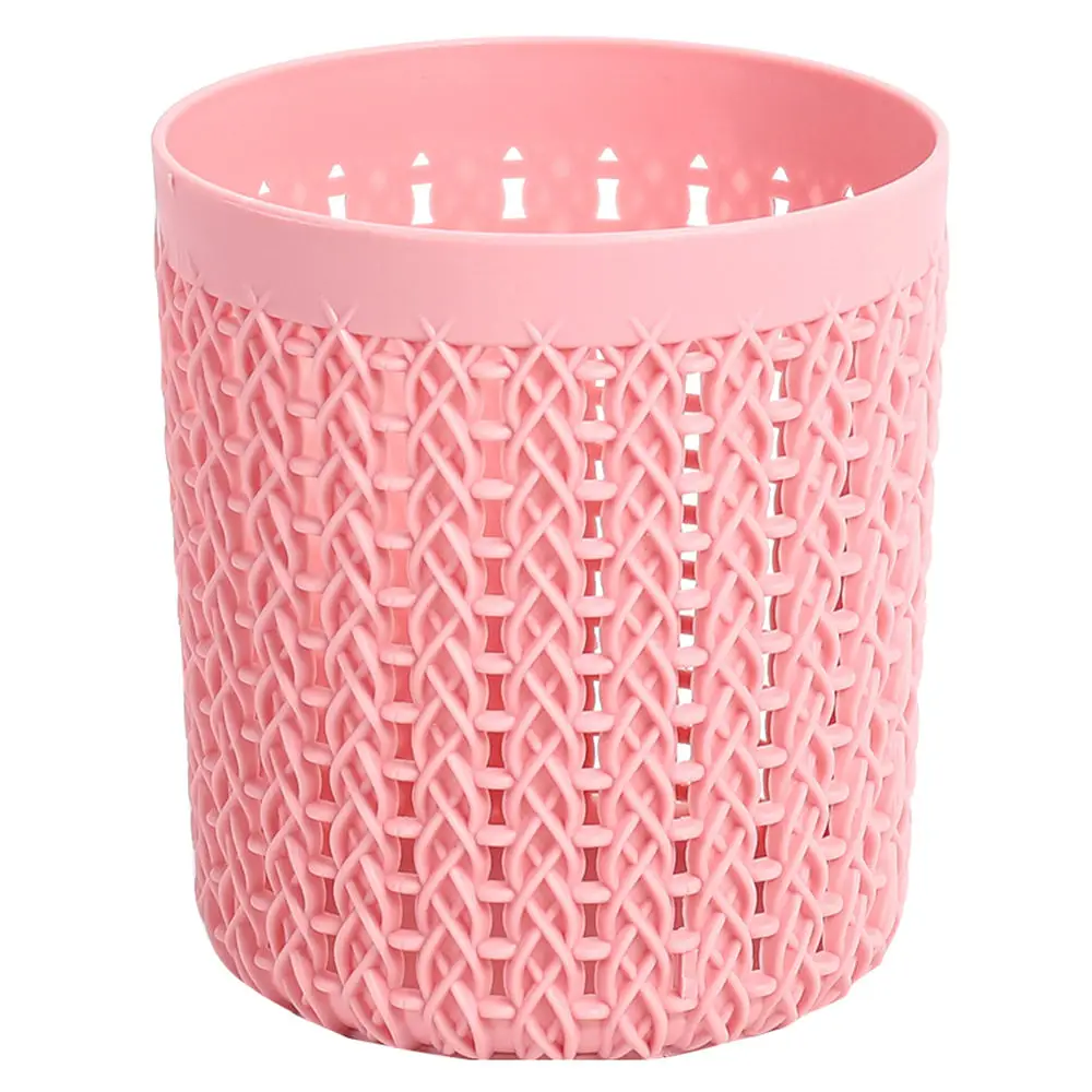 Durable Desk Pen Pencil Holder Women Makeup Holder Multifunctional Hollow