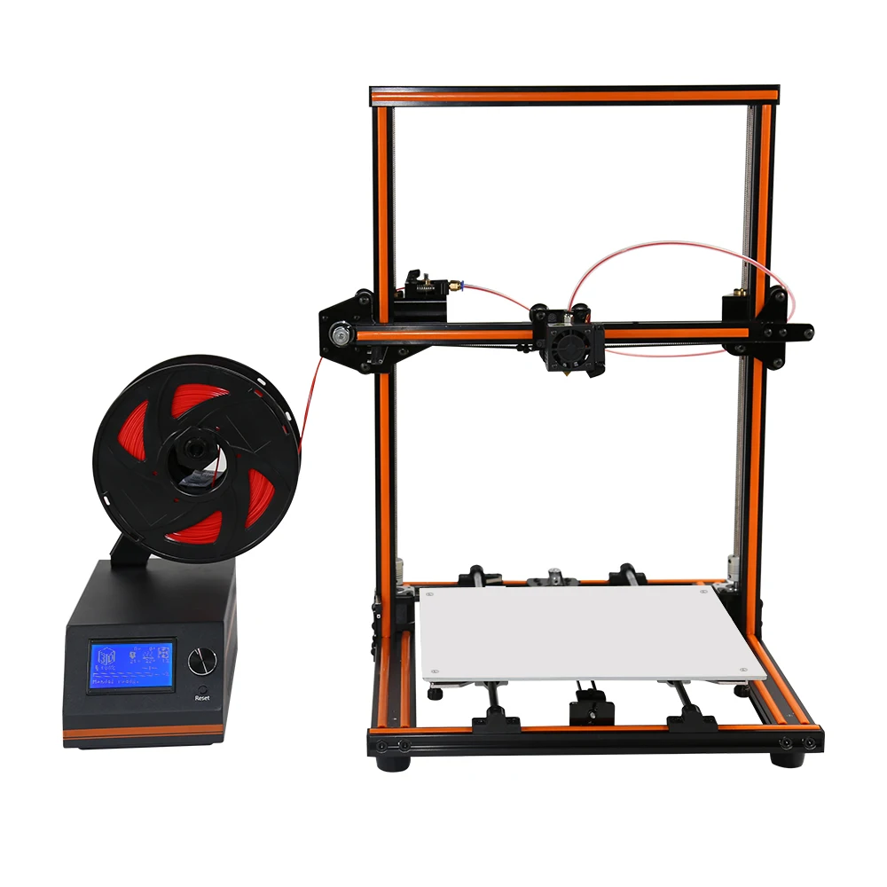 

Anet E12 3D Printer Aluminium Alloy Frame Easy Assembly Large Size 300X300X400 3D Printer DIY Kit with Free Filament
