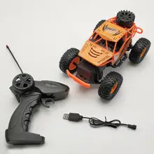 Для дeтeй 4 до колеса RC автомобиль вождения рок-кроулер гоночный автомобиль для автомобилей сплав внедорожные дистанционного Управление восхождение автомобиля модели игрушки для лета
