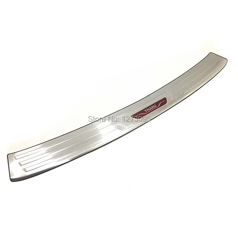 

For Volkswagen Tharu 2018 Stainless Exterior Rear Bumper Protector Sill Trim Tail Trunk Guard Pedal Cover Car Styling Accessory
