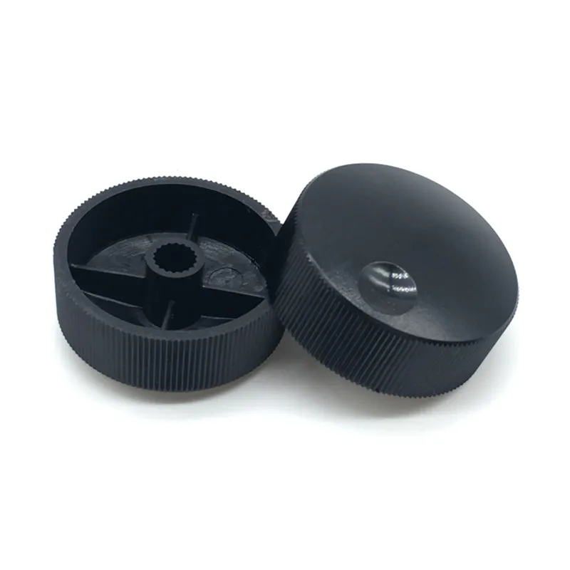 

10pcs/lot Potentiometer encoder band switch plastic knob cap 32.5 x 13mm Plum Shaft