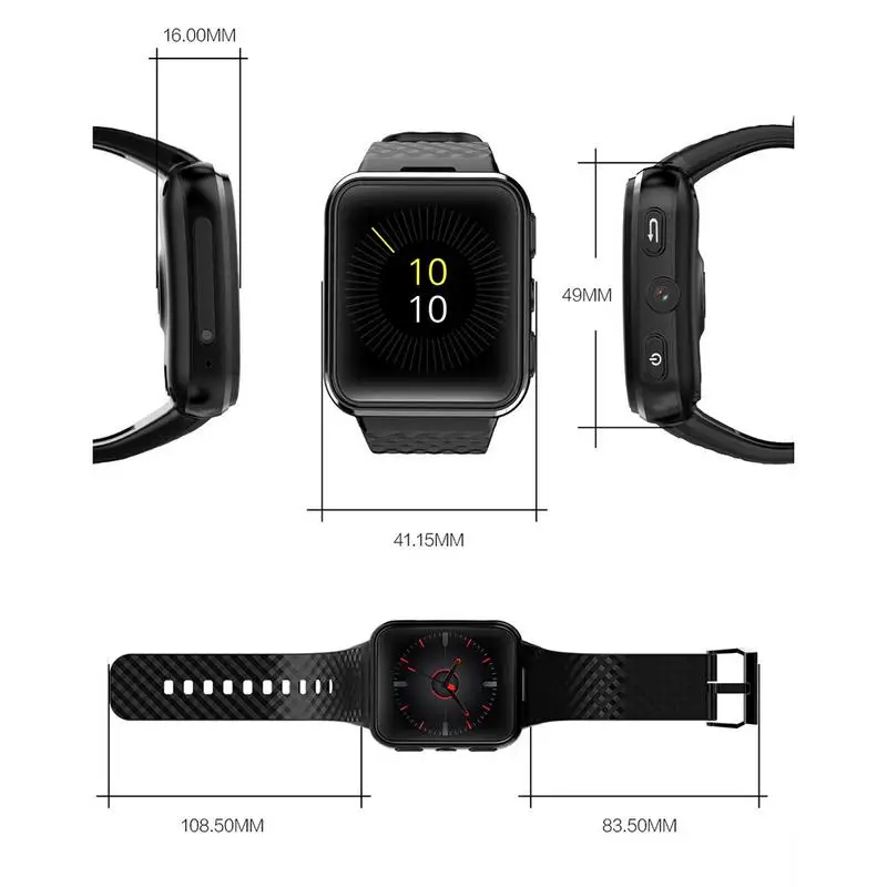 Smart GPS Watch Waterproof Information Display Heart Rate Blood Pressure Sleep Detection Pedometer Multi-function Sports Watch