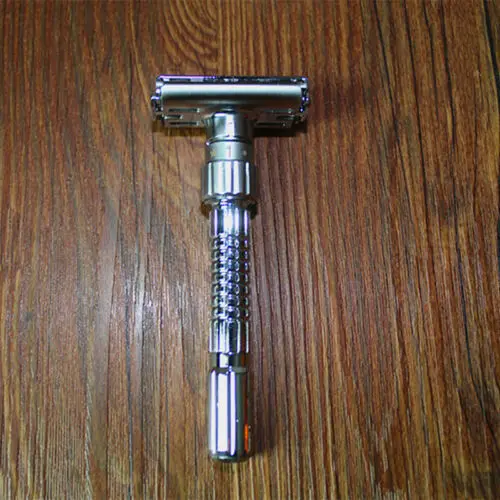 

Adjustable Double Edge Shaving Safety Razor Shaver with 5 pcs Free Blades Shaver Manual razor
