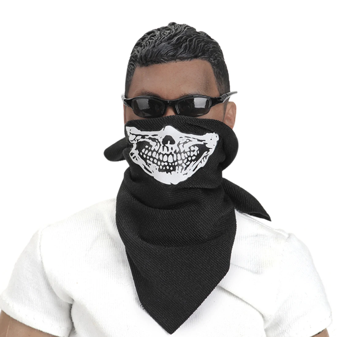 

1/6 Scale Accessories Movable Trend Unisex Skeleton Mask Kerchief Scarf Accessories for Soldier Model Action Figures Toys 2019