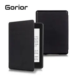 Gorior Магнитный смарт-чехол для Amazon новый Kindle Paperwhite 2018 выпущенный чехол Funda Paperwhite 4 10th поколения PU Чехол