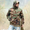 Мужская камуфляжная тактическая куртка, быстросохнущая дышащая военная куртка с светоотражающей полоской для альпинизма и охоты ► Фото 3/6