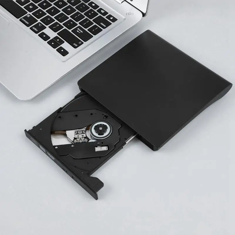 Plug and Play мобильный универсальный ноутбук Внешний USB DVD CD записывающее устройство