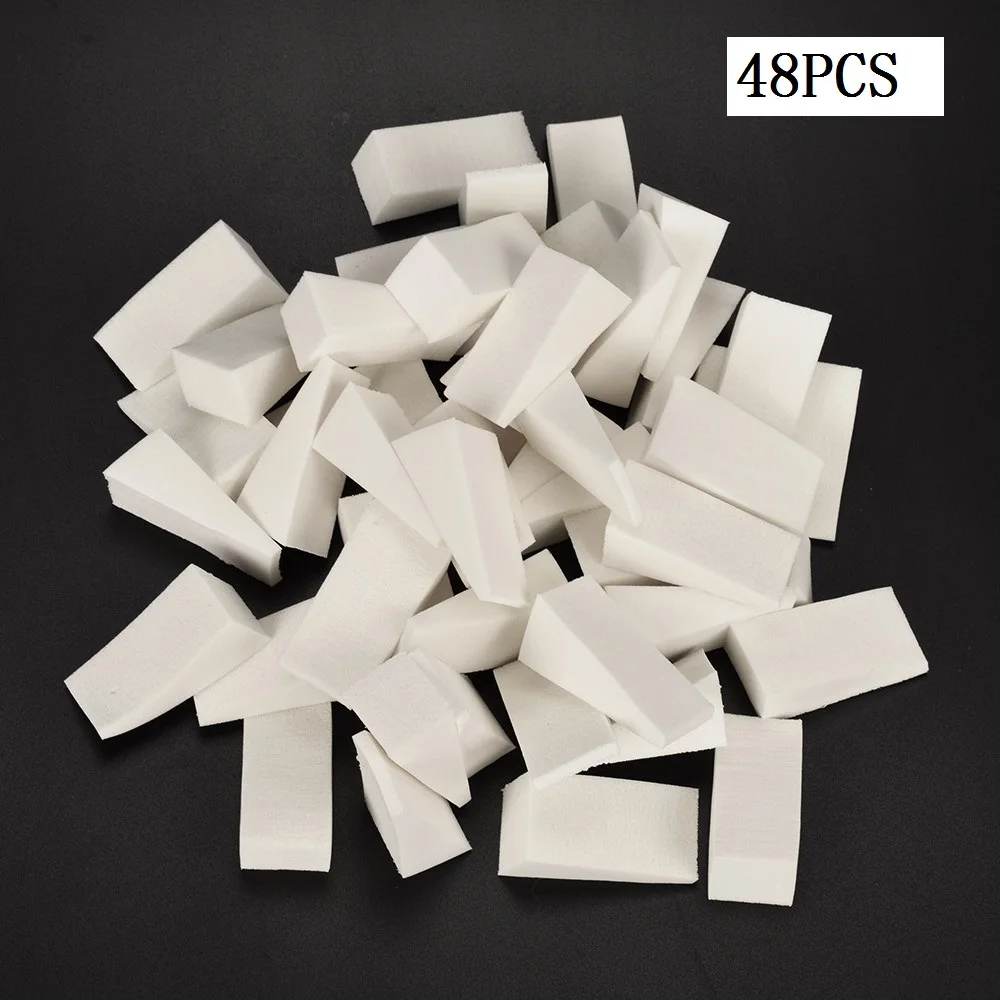 

ELECOOL 48/24/8/1pcs Soft Sponges Gradient Nail Art Stamper Tools Color Fade Manicure DIY Creative Nail Accessories Supply Tool