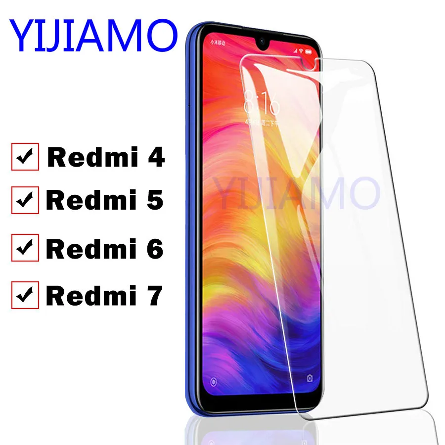 Защитное стекло для Xiaomi Redmi 7 защитное Ksiomi Red Mi 6 4 закаленное Xiaomei Xiomi официальный