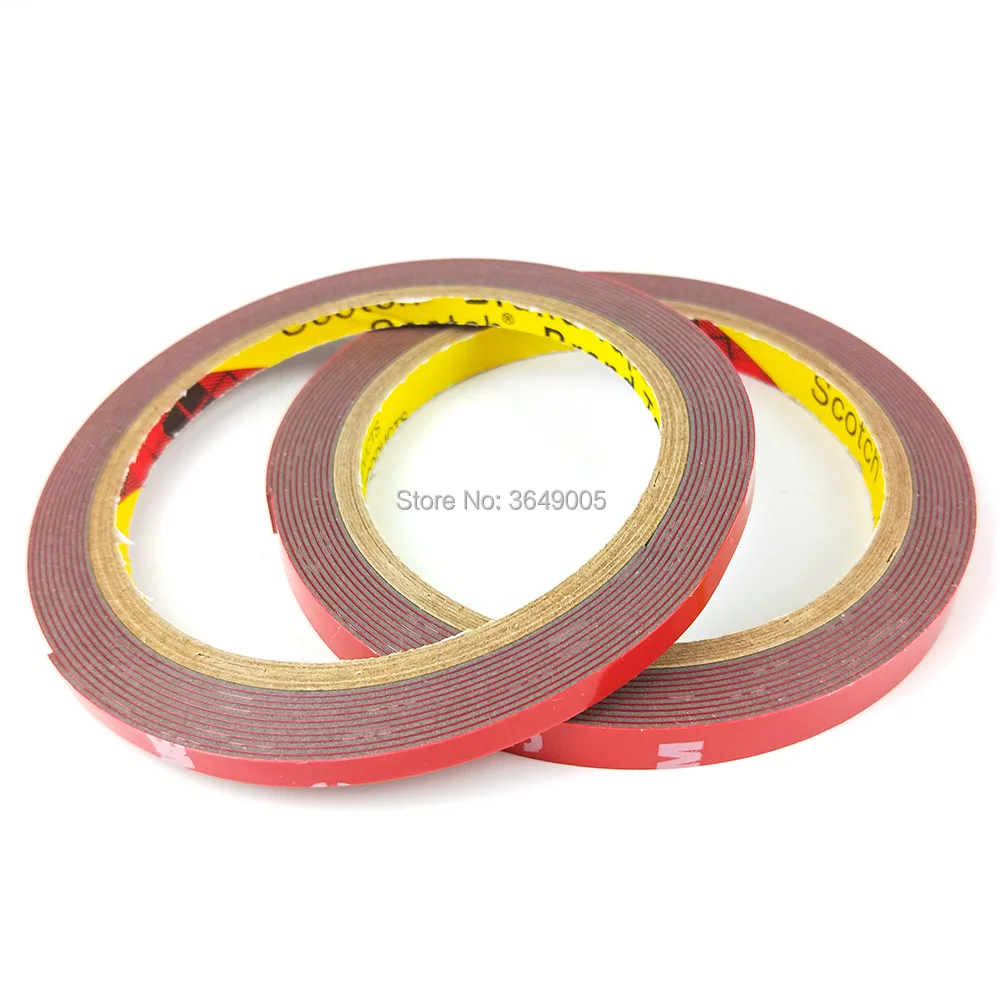 3M Car Mounting Tape Double Sided Sticker Acrylic Foam Adhesive Tape,4229  Car Roof Rack Tape Fix, 3meters/roll - AliExpress
