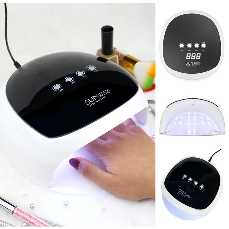 Professional Art Curing Timer 52W UV LED Lamp Nail Dryer Phototherapy Fingernail Gel Polish