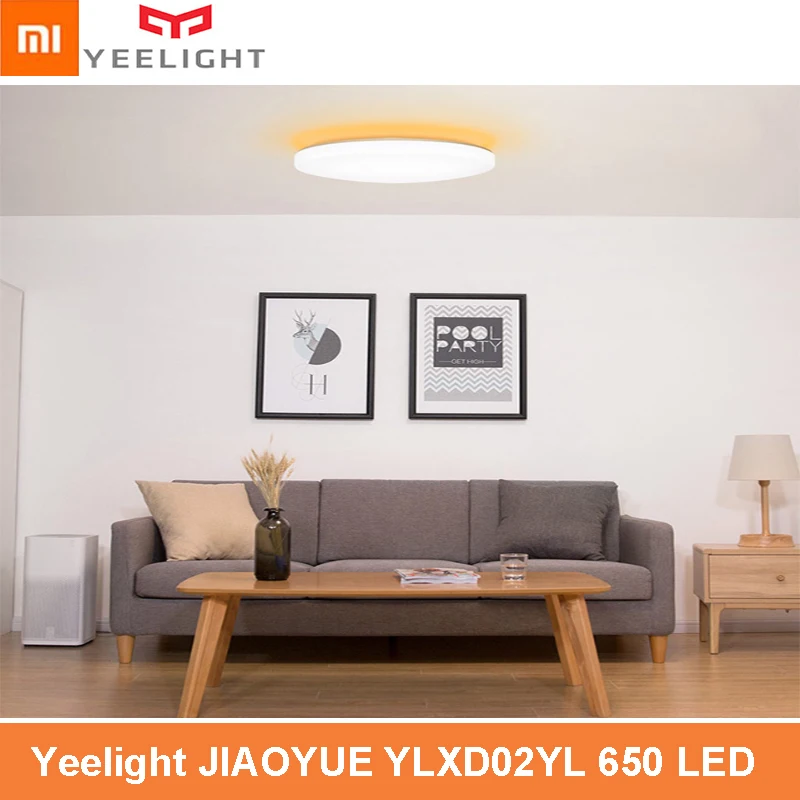 

Xiaomi Yeelight JIAOYUE 650 Ceil Light WiFi/Bluetooth/APP Smart Control Surrounding Ambient Lighting LED Ceiling Light 200-240V