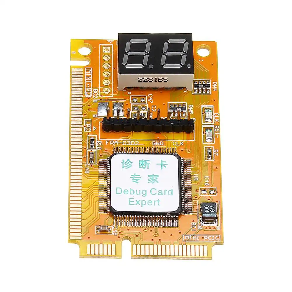 

3 in 1 Mini PCI/PCI-E Card LPC PC Laptop Analyzer Tester Module Diagnostic Post Test Card Board