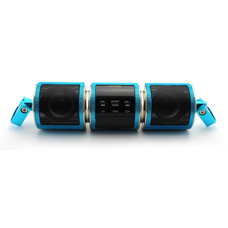 AOVEISE водонепроницаемый IP54 Bluetooth динамик для мотоцикла Hi-Fi 5 Вт мотоцикл fm-радио MP3 Аудио Громкий динамик стерео светодиодный дисплей