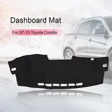 Коврик для приборной панели 2007-2013 Toyota Corolla, коврик для приборной панели с защитой от солнца