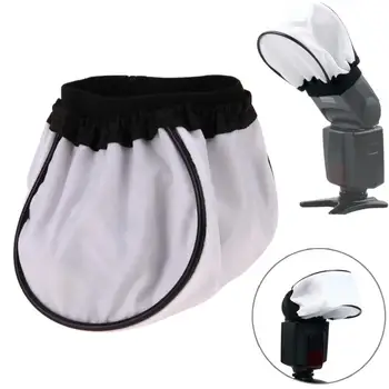 

Soft Flash Portable Universal Cloth Bounce Diffuser Softbox for 430EX 580EX SB-600 for Canon Nikon Yongnuo